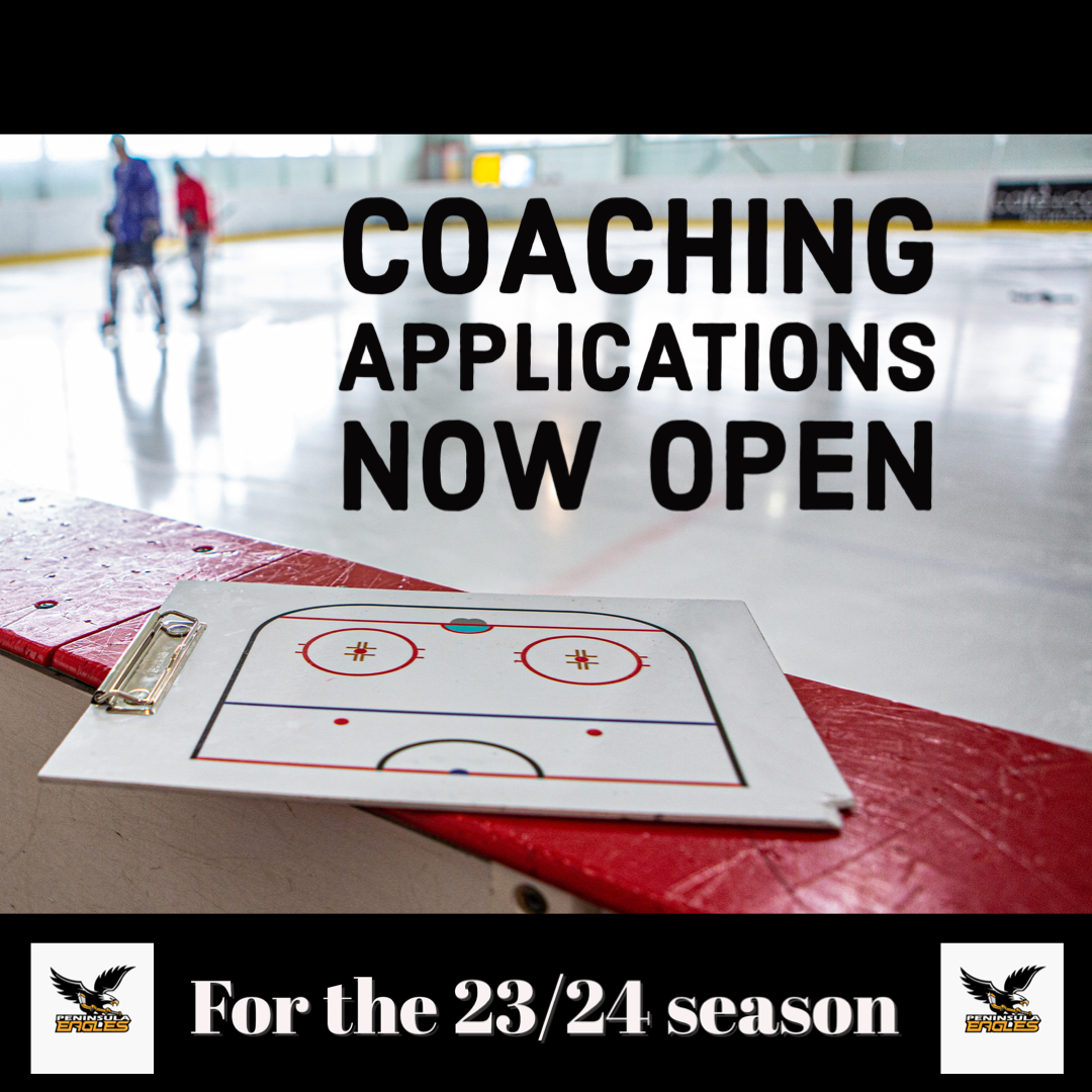 2023 24 PMHA Coaching Applications are Now Closed Peninsula